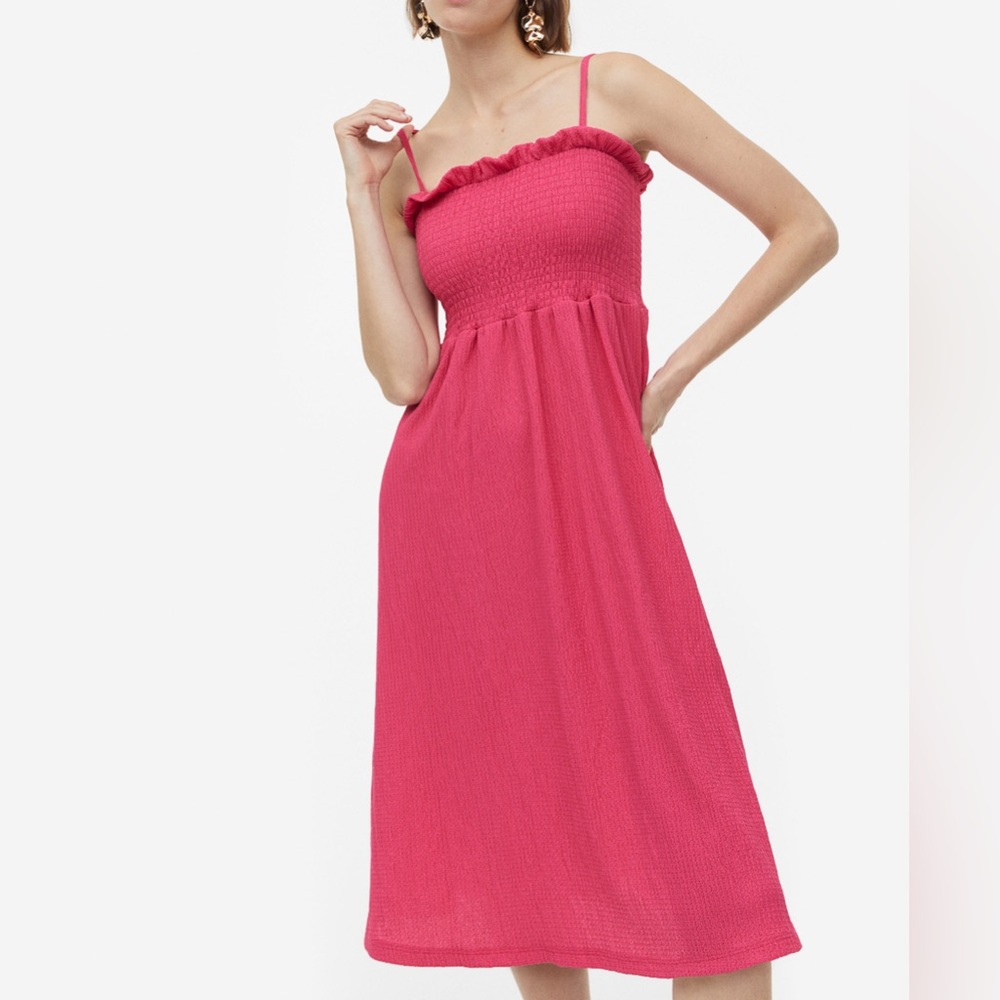 H&M magenta sundress/ long dress